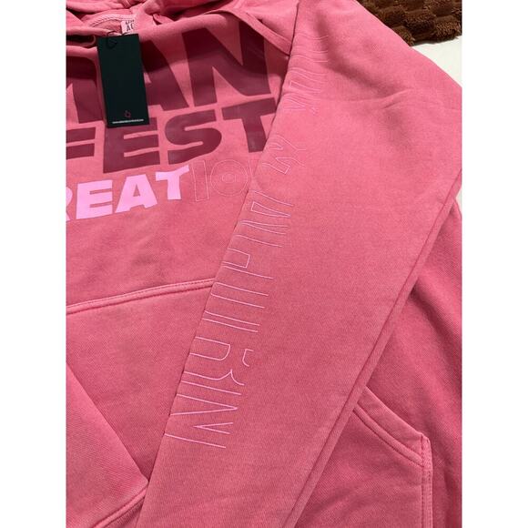 Oak & Acorn “Manifest Creation” Hoodie – Size Small – Pink – Harlem NYC | NEW - Picture 9 of 12